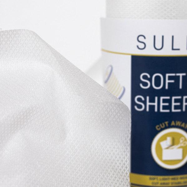 SULKY SOFT´N SHEER PLUS weiß, 50 cm x 5m